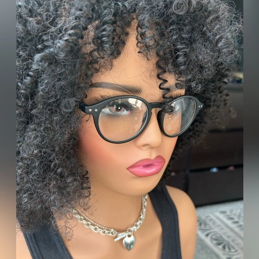 ✨NEW Nerd Stylish Black Clear Frame Glasses